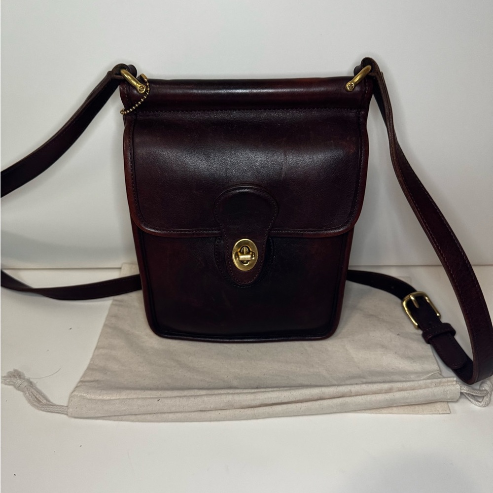 Vintage Coach Murphy #9930 Purse in Mahogany